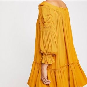 Free People See Ya There Boho Mini Dress Size XS